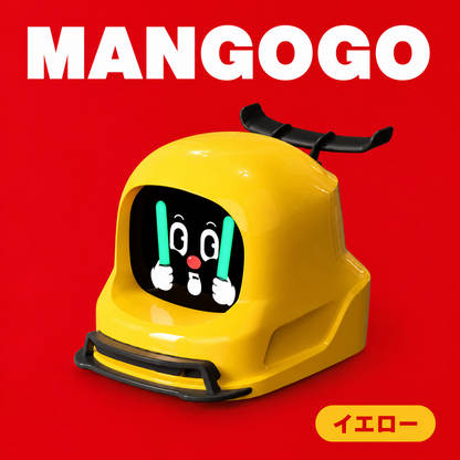 MANGOGO 車載ロボット カーコンパニオン｜表情アニメ搭載 車内アクセサリー